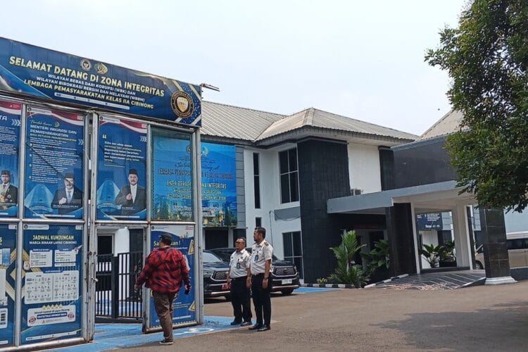 Area Lapas Kelas IIA Cibinong di Kabupaten Bogor