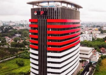 Gedung Merah Putih KPK terkait OTT Kementerian ATR/BPN