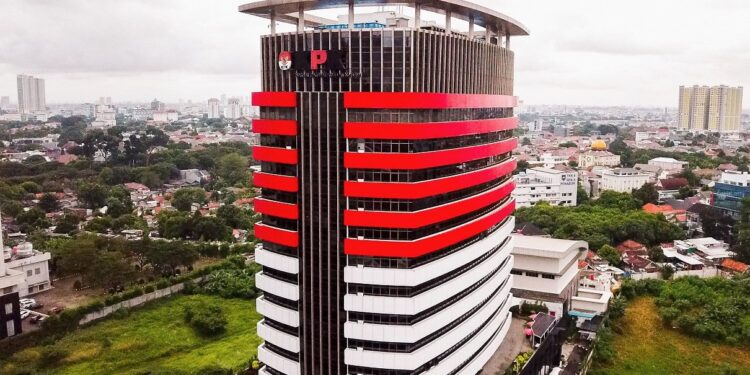 Gedung Merah Putih KPK terkait OTT Kementerian ATR/BPN