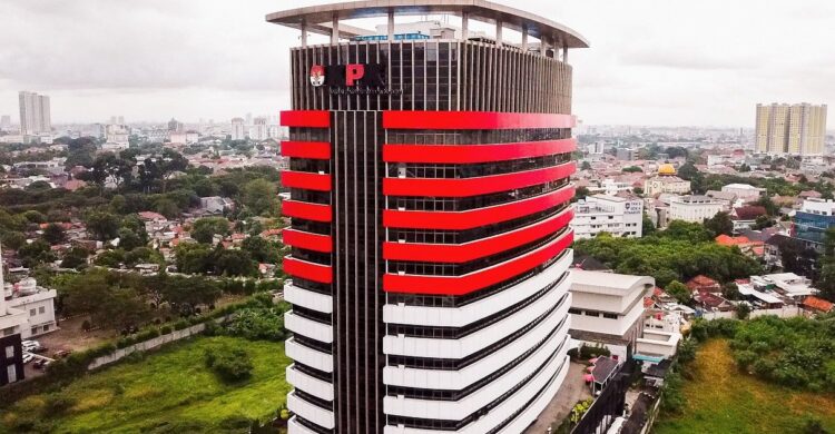 Gedung Merah Putih KPK terkait OTT Kementerian ATR/BPN
