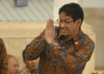 Purbaya Yudhi Sadewa menghadiri acara serah terima jabatan Menteri Keuangan