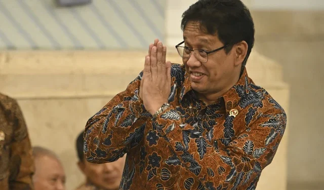 Purbaya Yudhi Sadewa menghadiri acara serah terima jabatan Menteri Keuangan