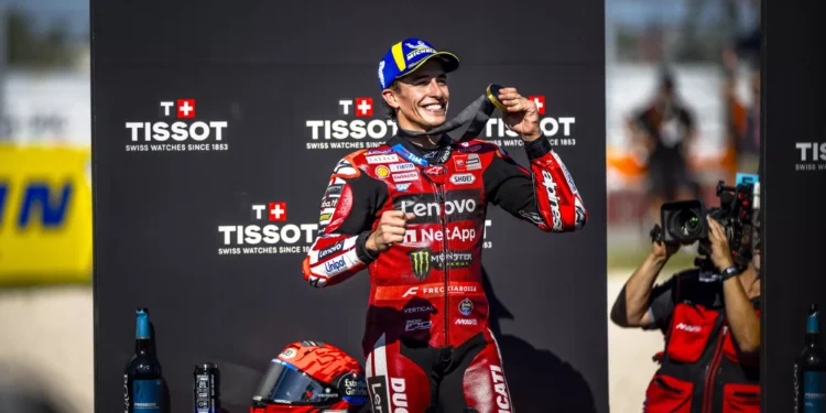 Marc Marquez dalam perebutan gelar MotoGP 2026