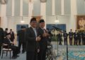 Suasana pelantikan jajaran Dewan Pertimbangan Presiden di Istana Negara