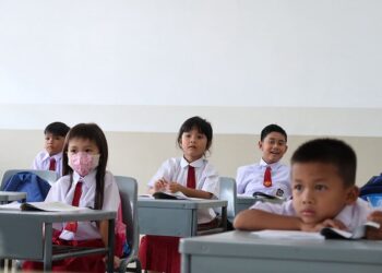 Ilustrasi anak Sekolah Dasar.(WIKIMEDIA COMMONS/MASTER EDUKASI)