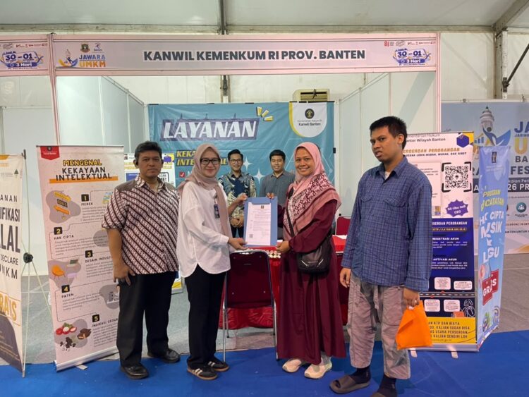 UMKM Makin Terlindungi! Kanwil Kemenkum Banten Hadirkan Layanan Hukum di Jawara UMKM 2026