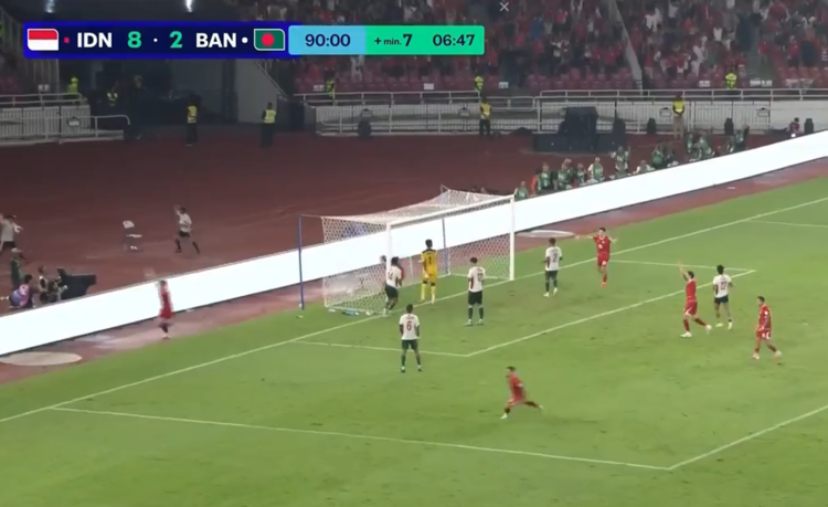 Pertandingan Indonesia melawan Bangladesh di FIFA ASEAN Cup 2026