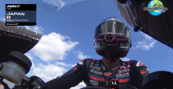 Jorge Martin setelah merebut pole position MotoGP Jepang 2026