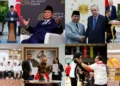 Kolase beberapa kegiatan Presiden Prabowo Subianto dan pertemuan bersama Presiden Turkiye Recep Tayyip Erdogan