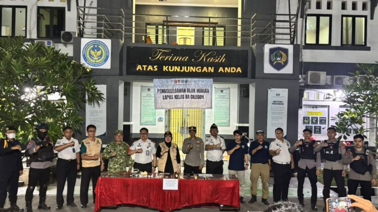 Respons Isu Peredaran Narkoba, Lapas Cilegon Gandeng BNNK dan Aparat Gabungan Gelar Sidak dan Tes Urine
