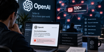 Ilustrasi OpenAI memberi notifikasi keamanan kepada lebih dari 100 organisasi terkait aktivitas agen AI