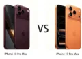 iPhone 17 Pro Max dan iPhone 18 Pro Max ditampilkan berdampingan