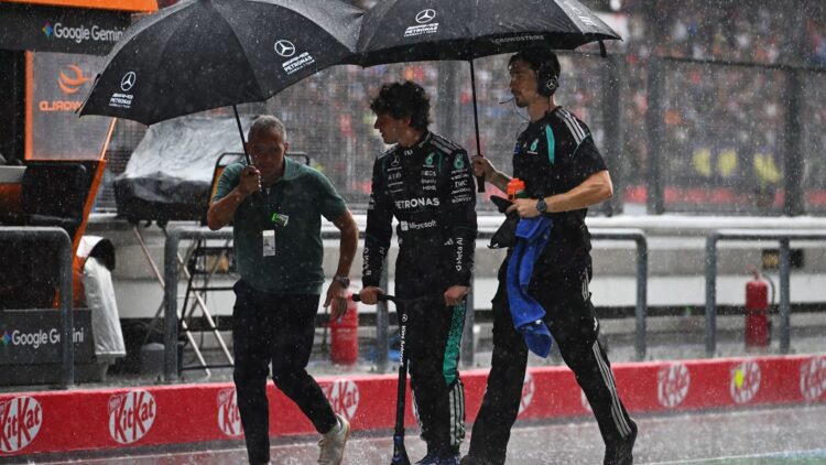 Hujan mengguyur Sepang menjelang GP Bahrain 2026
